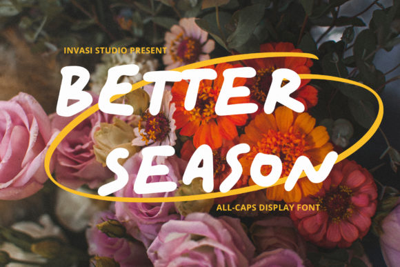 Better Season Font for Bold Branding