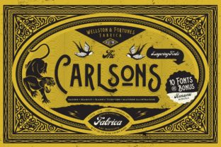 Carlsons Font: Vintage Charm for Web Design