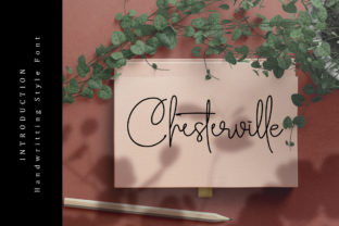 Chesterville: A Handwritten Font for Elegant Branding
