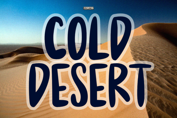 Cold Desert: A Bold Font for Business Branding
