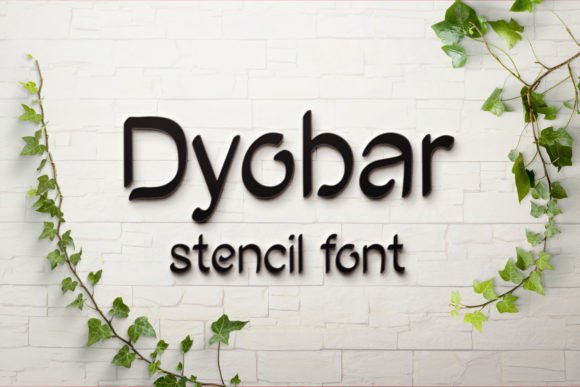 Dyobar: A Bold Display Font for Creative Campaigns