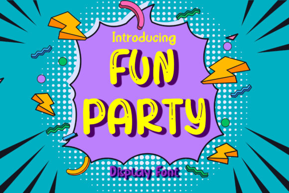 Fun Party Font for Bold Branding