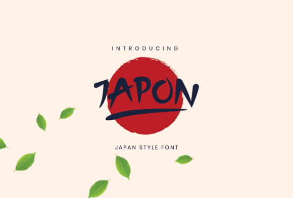 Japon: A Stylish Display Font for Web Design