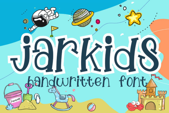 Jarkids: A Bold Display Font for Digital Marketing