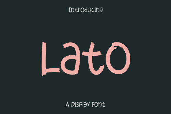 Lato: A Clean Display Font for Web Design