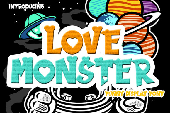 Love Monster: A Bold Display Font