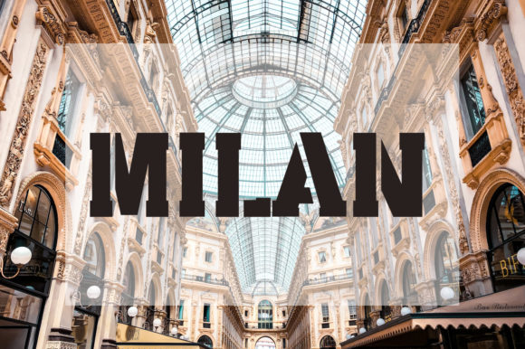 Milan Stencil Font for Bold Design