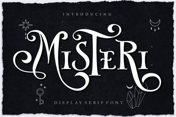 Misteri: A Font of Mystery and Elegance