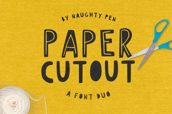 Paper Cutout: A Trendy Font for Business Branding