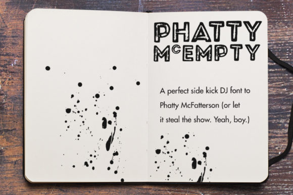 Phatty Family Font for Business