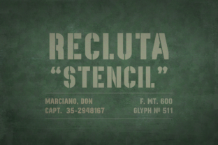 Recluta: A Bold Font for Web Design