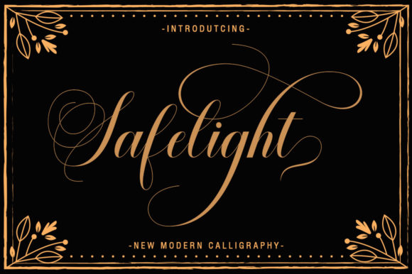 Safelight: A Script Font for Timeless Design
