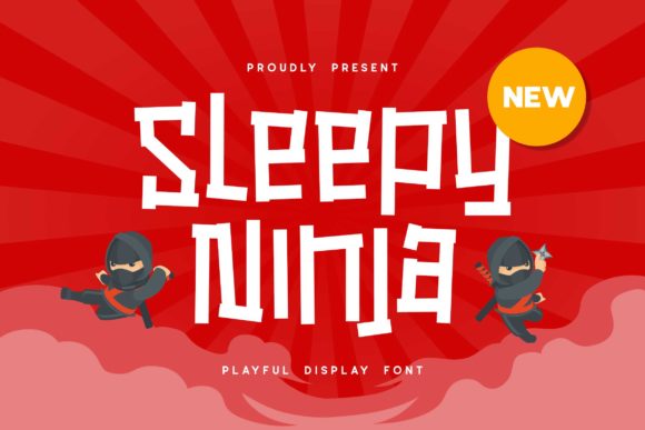Sleepy Ninja: A Bold, Playful Display Font