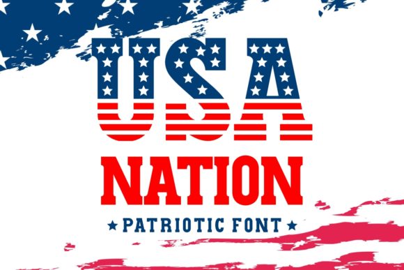 USA Nation Font for Creative Projects